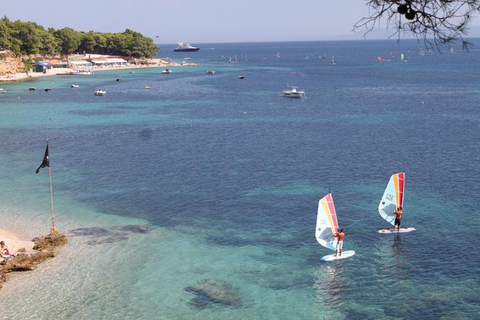 The Croatian windsurfing adventure can now begin