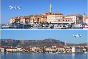 Croatian cities | Rovinj vs Split