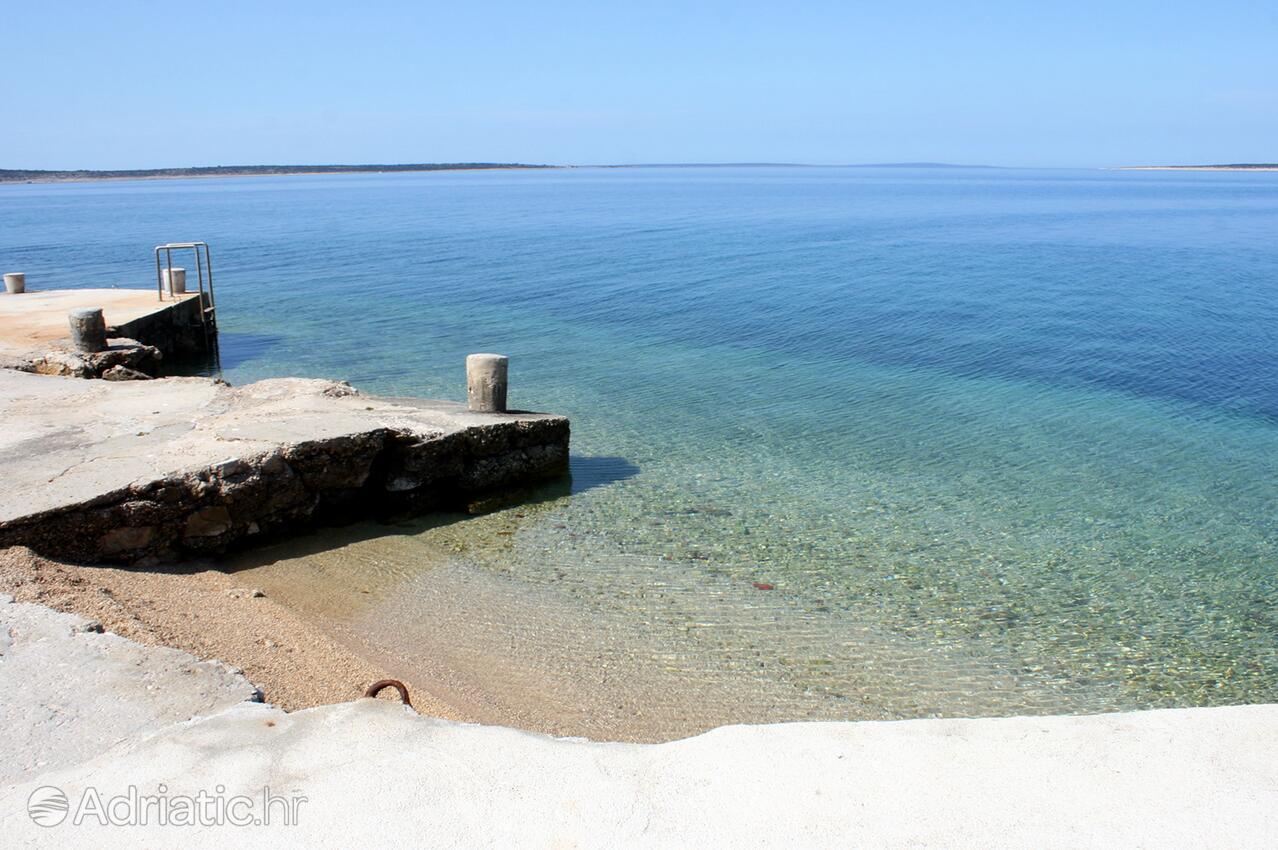 La spiaggia più vicina - Appartamenti con parcheggio Mandre, Pago - Pag