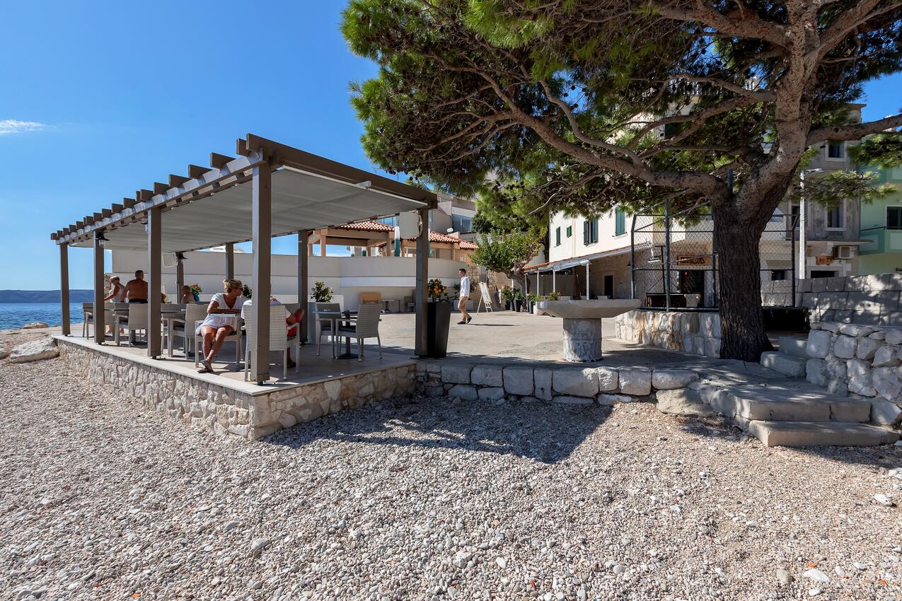 Nächster Strand - Ferienwohnungen am Meer Igrane, Makarska