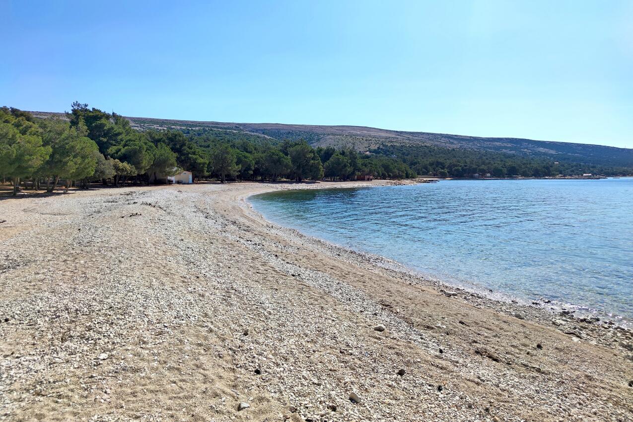 La plage la plus proche - Appartements près de la mer Simuni, Pag