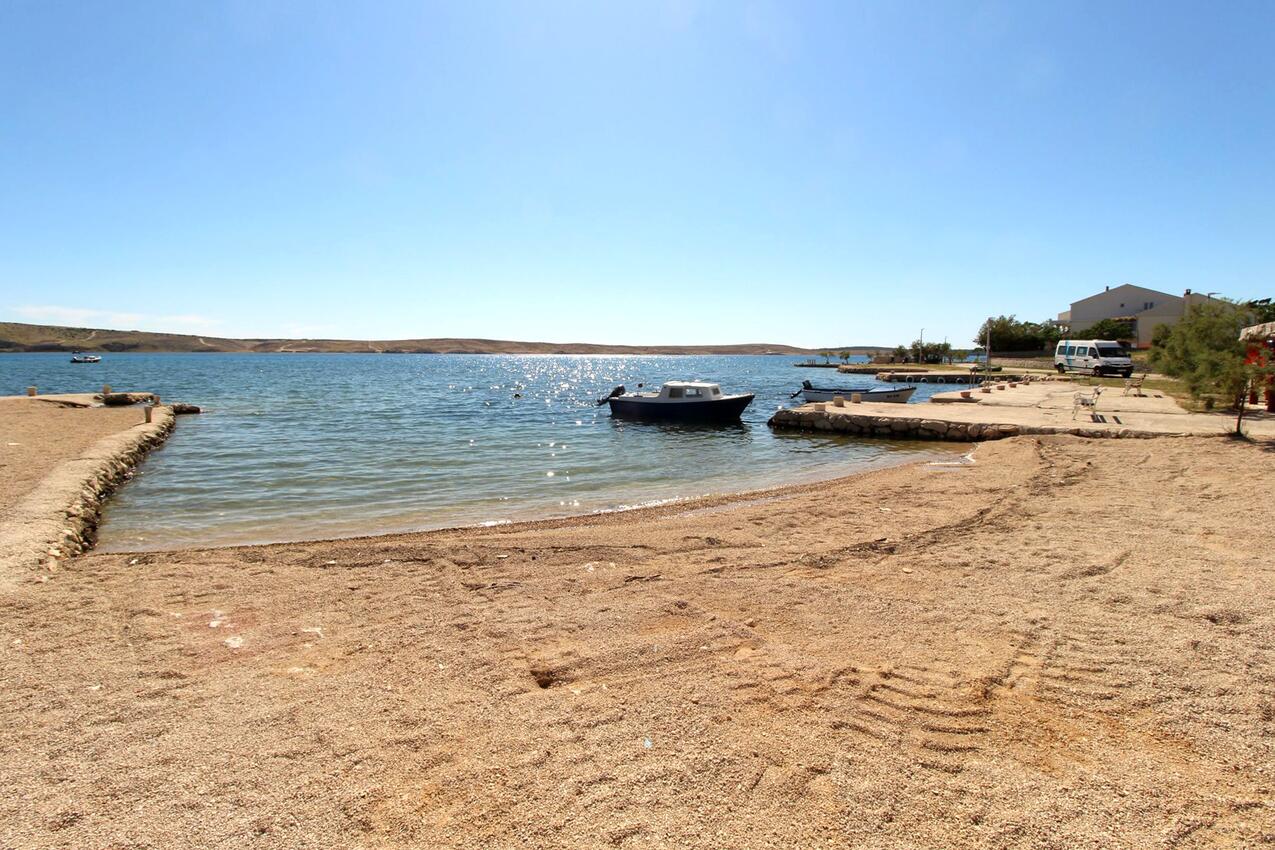 La spiaggia più vicina - Appartamenti accanto al mare Kustici, Pago - Pag