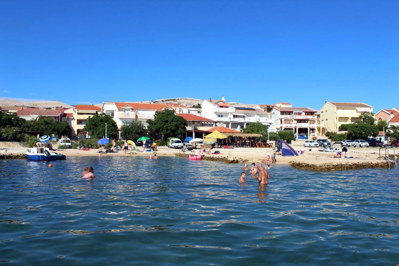 La spiaggia più vicina - Appartamenti accanto al mare Kustici, Pago - Pag