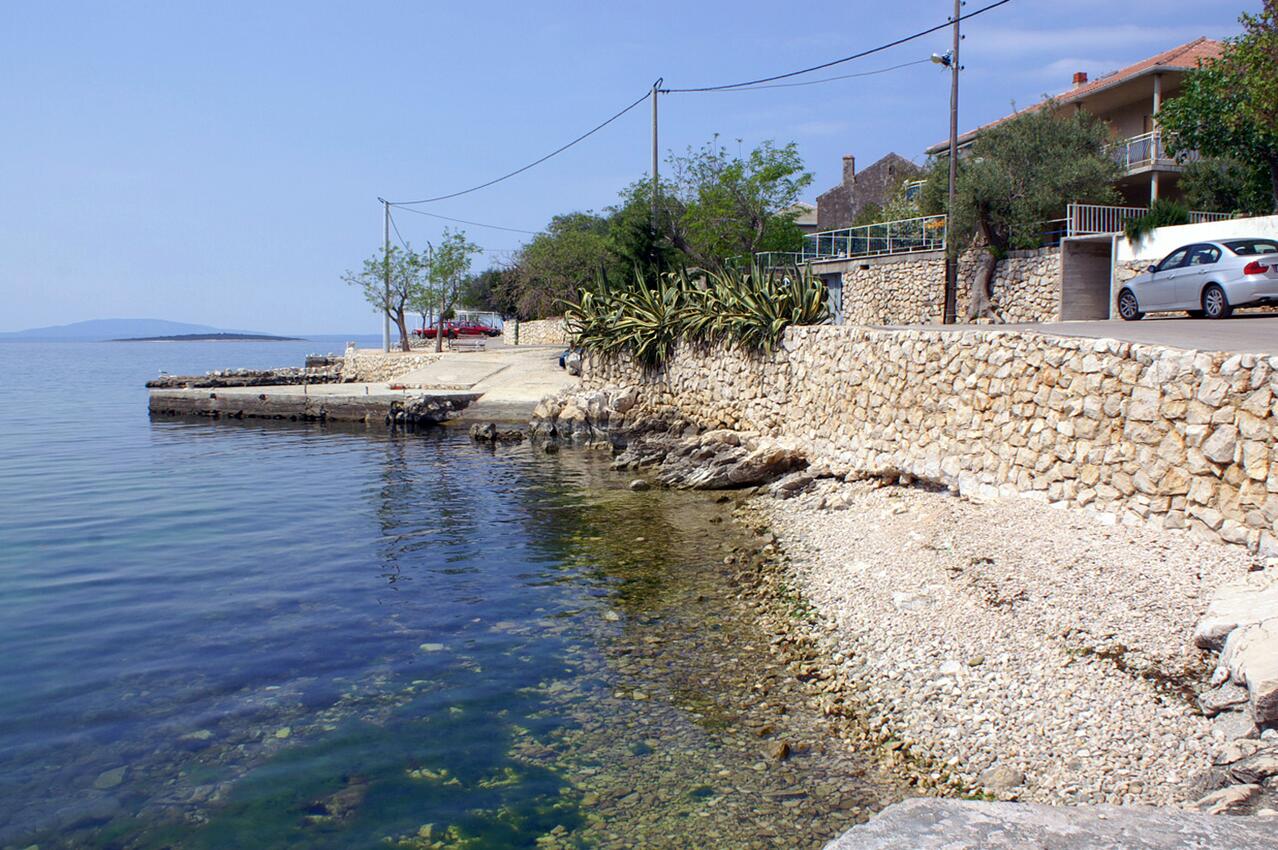 La spiaggia più vicina - Appartamenti accanto al mare Lun, Pago - Pag