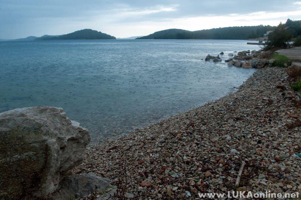 Nächster Strand - Ferienhaus am Meer Luka, Dugi otok