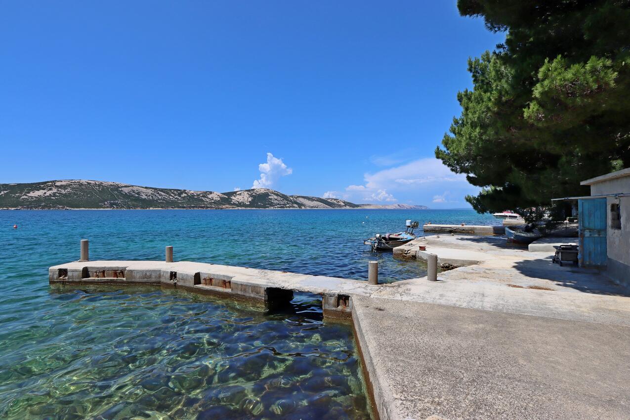 Najbliža plaža - Apartmani uz more Stara Novalja, Pag