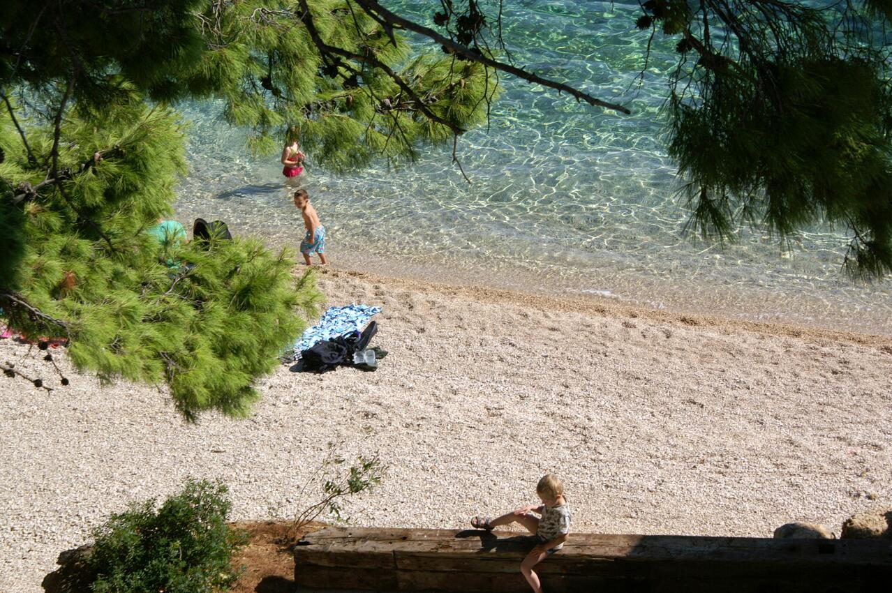 Najbližšia pláž - Apartmány pri mori Pisak, Omiš