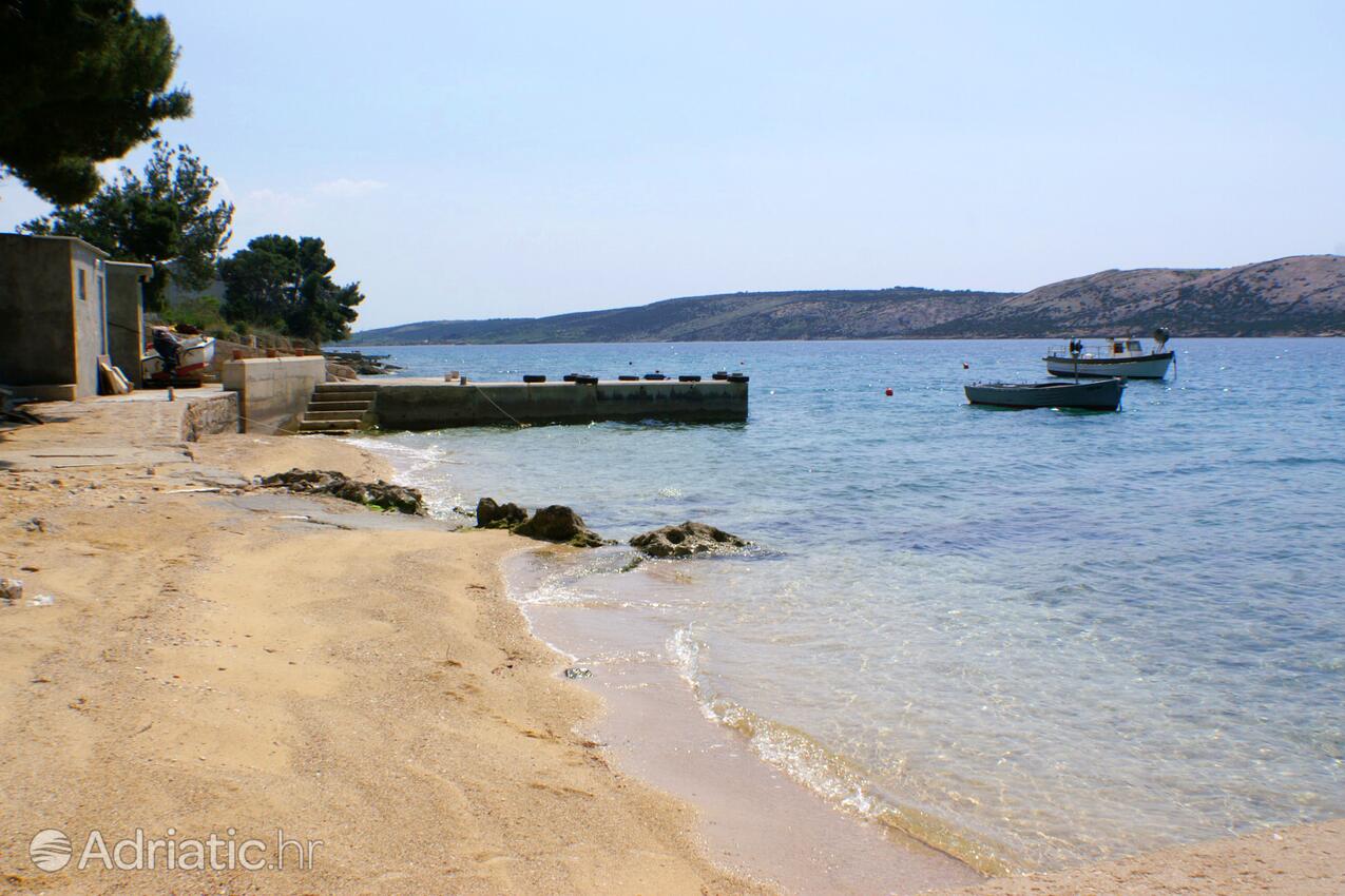 Nearest beach - Apartments by the sea Stara Novalja, Pag