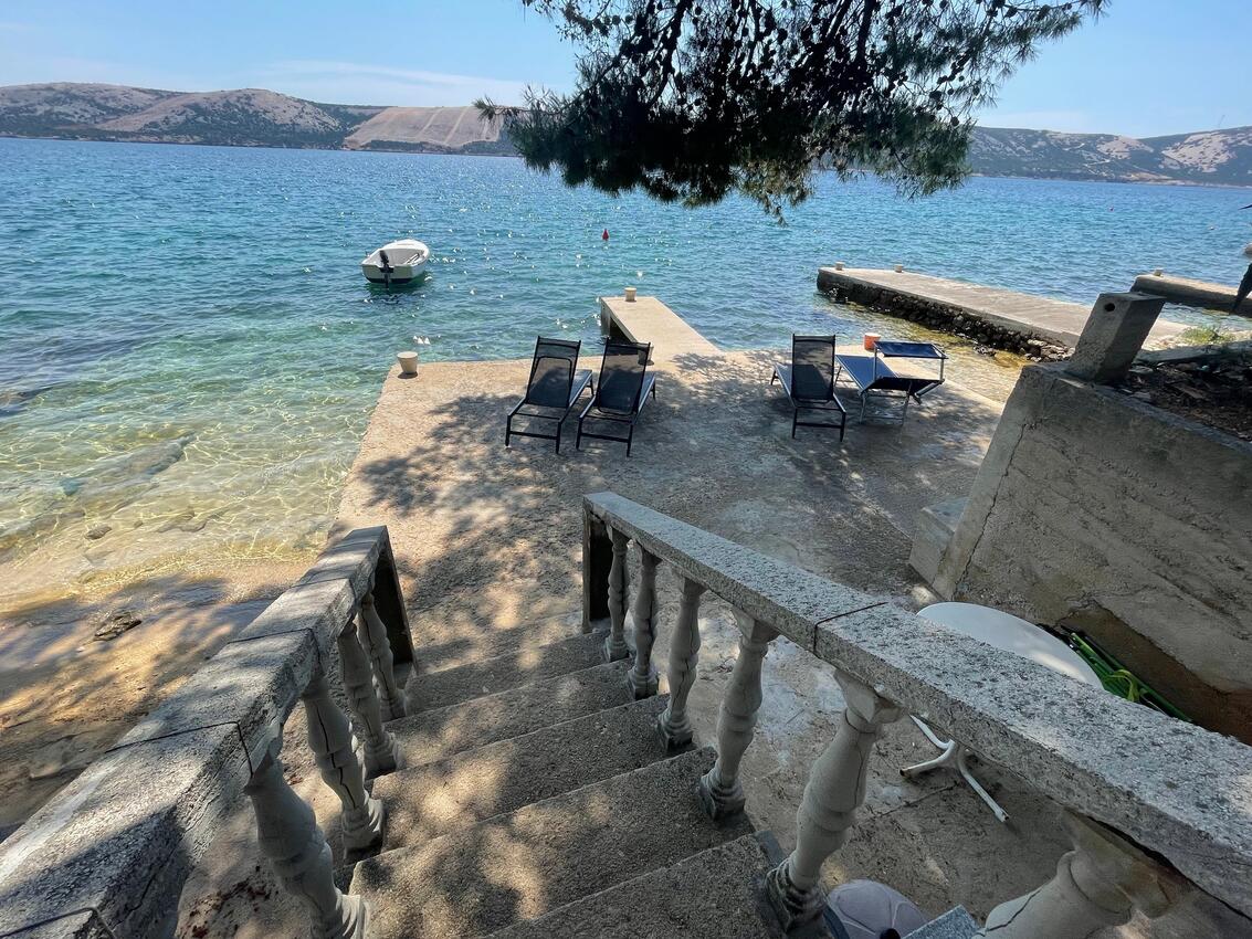 Najbliža plaža - Apartmani uz more Stara Novalja, Pag