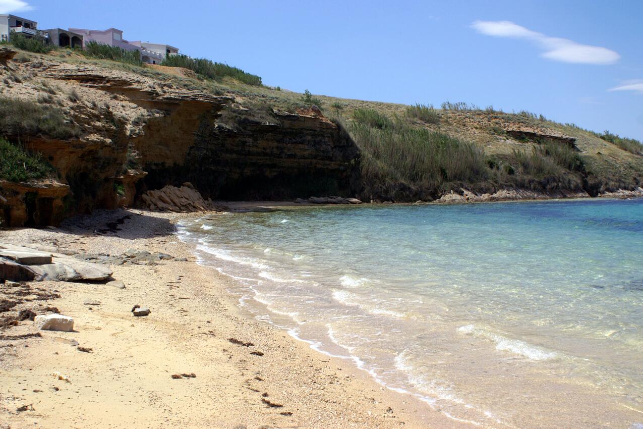 Najbližja plaža - Apartmaji s parkingom Pag