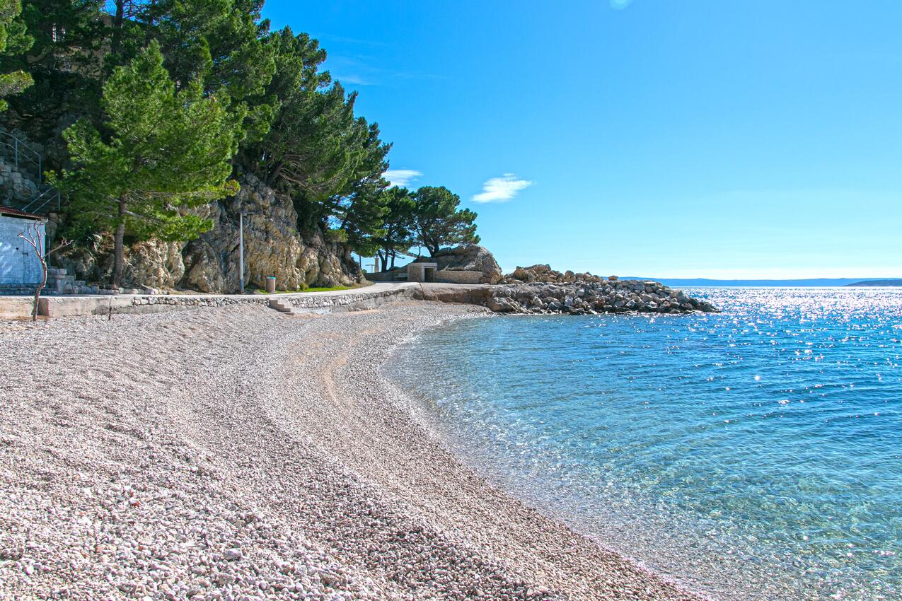 Nächster Strand - Ferienwohnungen am Meer Brela, Makarska