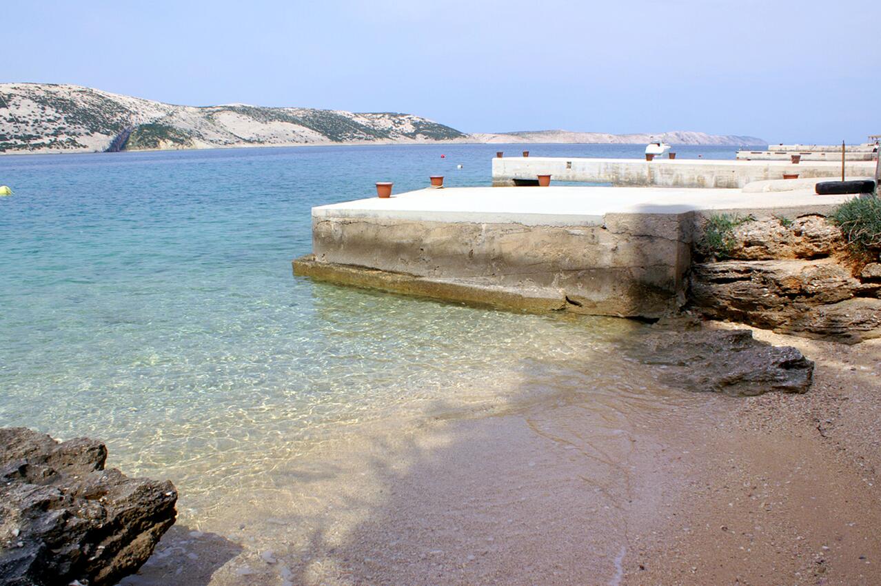 La spiaggia più vicina - Appartamenti accanto al mare Novaglia Vecchia - Stara Novalja, Pago - Pag