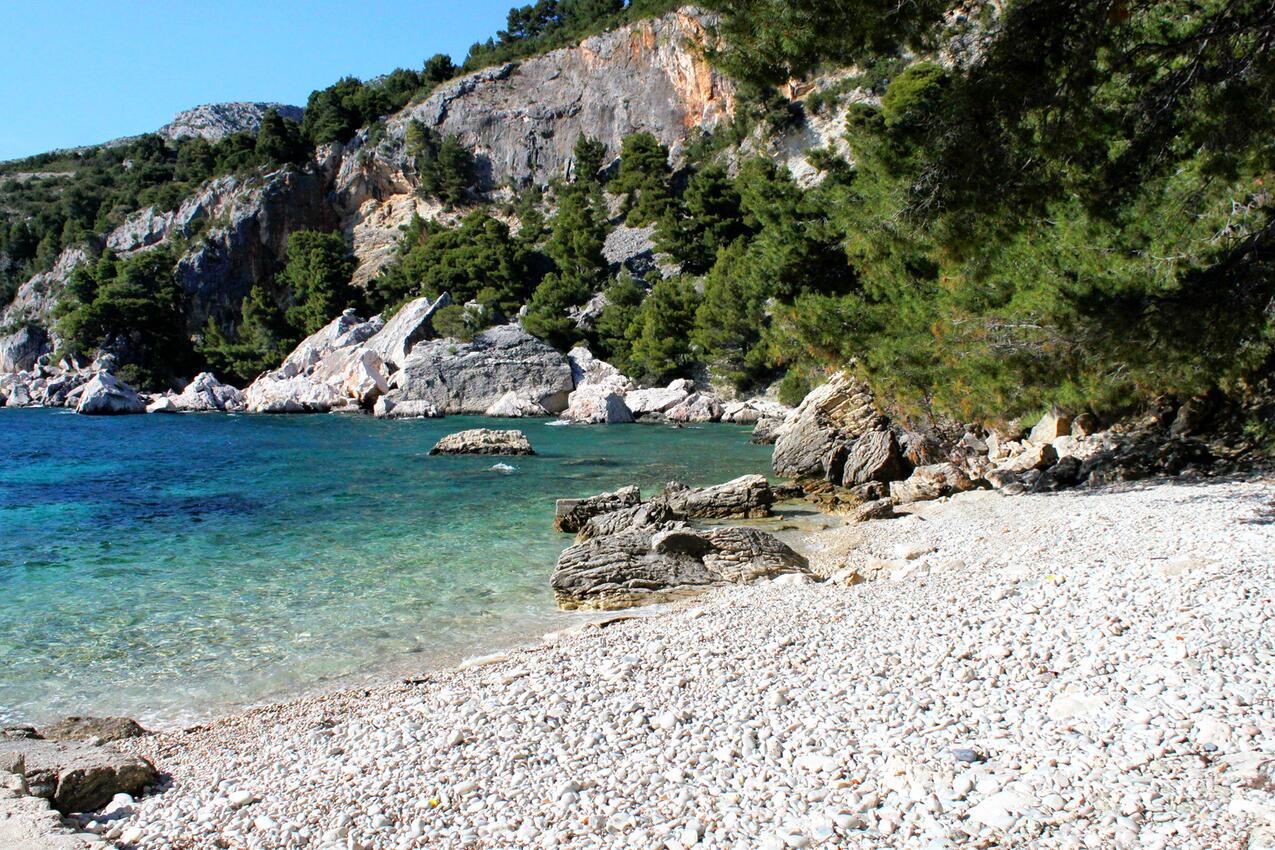 La spiaggia più vicina - Appartamenti accanto al mare Baia Zarace (Dubovica), Lesina - Hvar