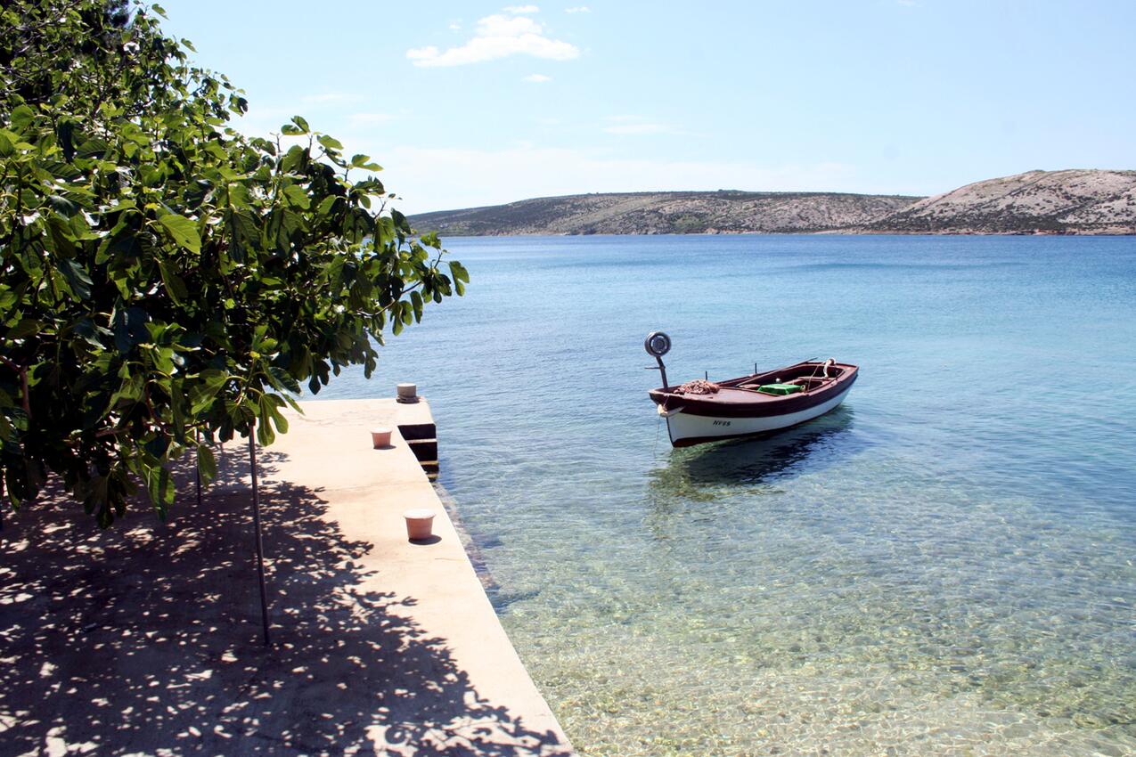 Najbliža plaža - Apartmani uz more Stara Novalja, Pag