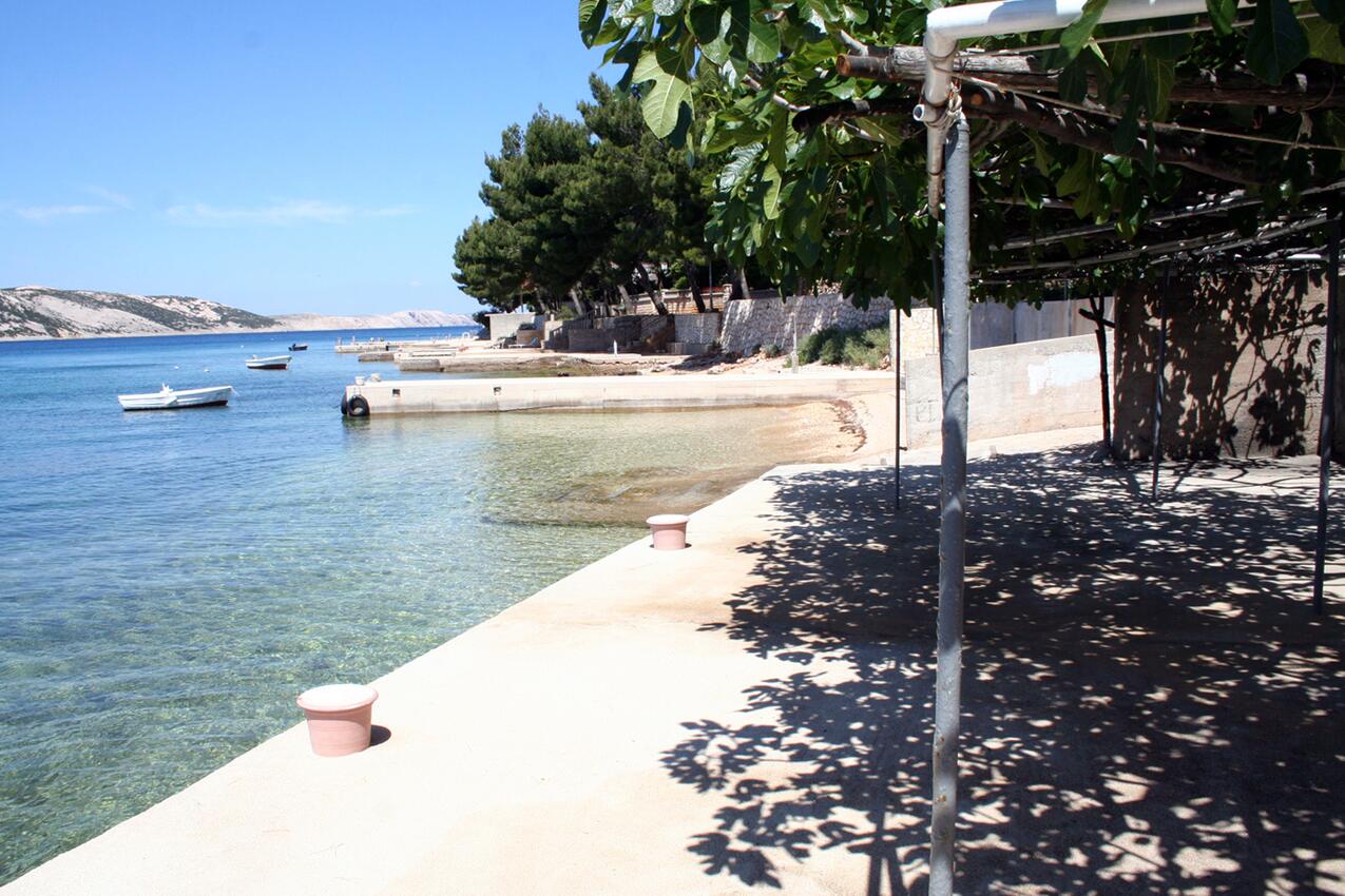Najbliža plaža - Apartmani uz more Stara Novalja, Pag