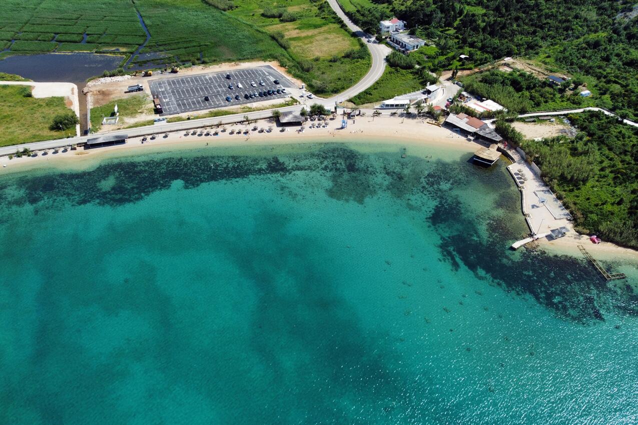 Nächster Strand - Ferienwohnungen mit Pool für Familien Novalja, Pag