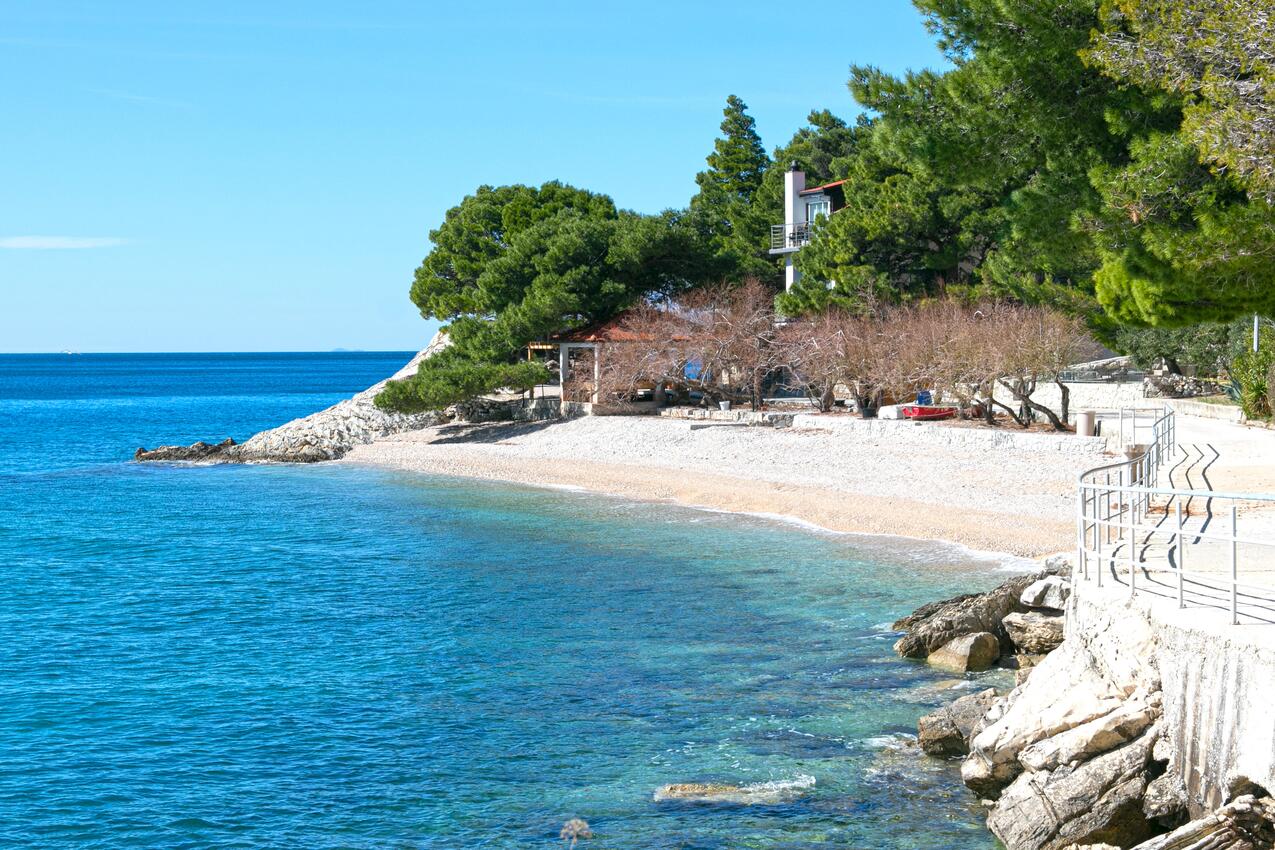 La spiaggia più vicina - Appartamenti accanto al mare Brella - Brela, Macarsca - Makarska
