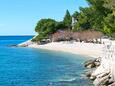 Šćit strand Brela településen, Makarska.