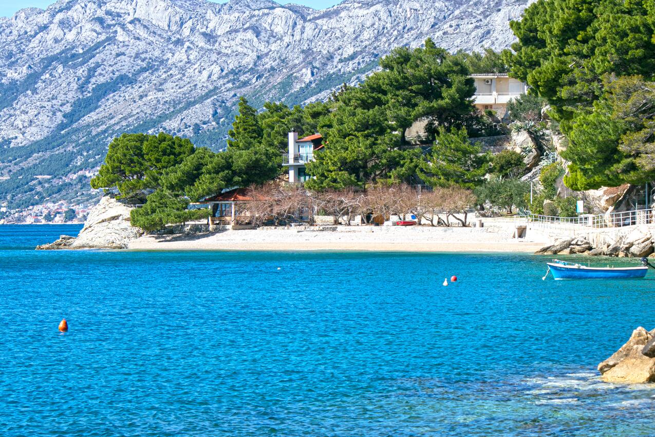 La spiaggia più vicina - Appartamenti accanto al mare Brella - Brela, Macarsca - Makarska