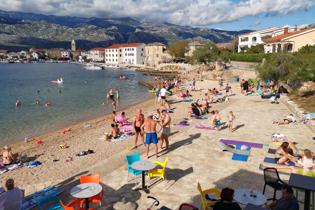 La spiaggia più vicina - Appartamenti accanto al mare Vinjerac, Zara - Zadar