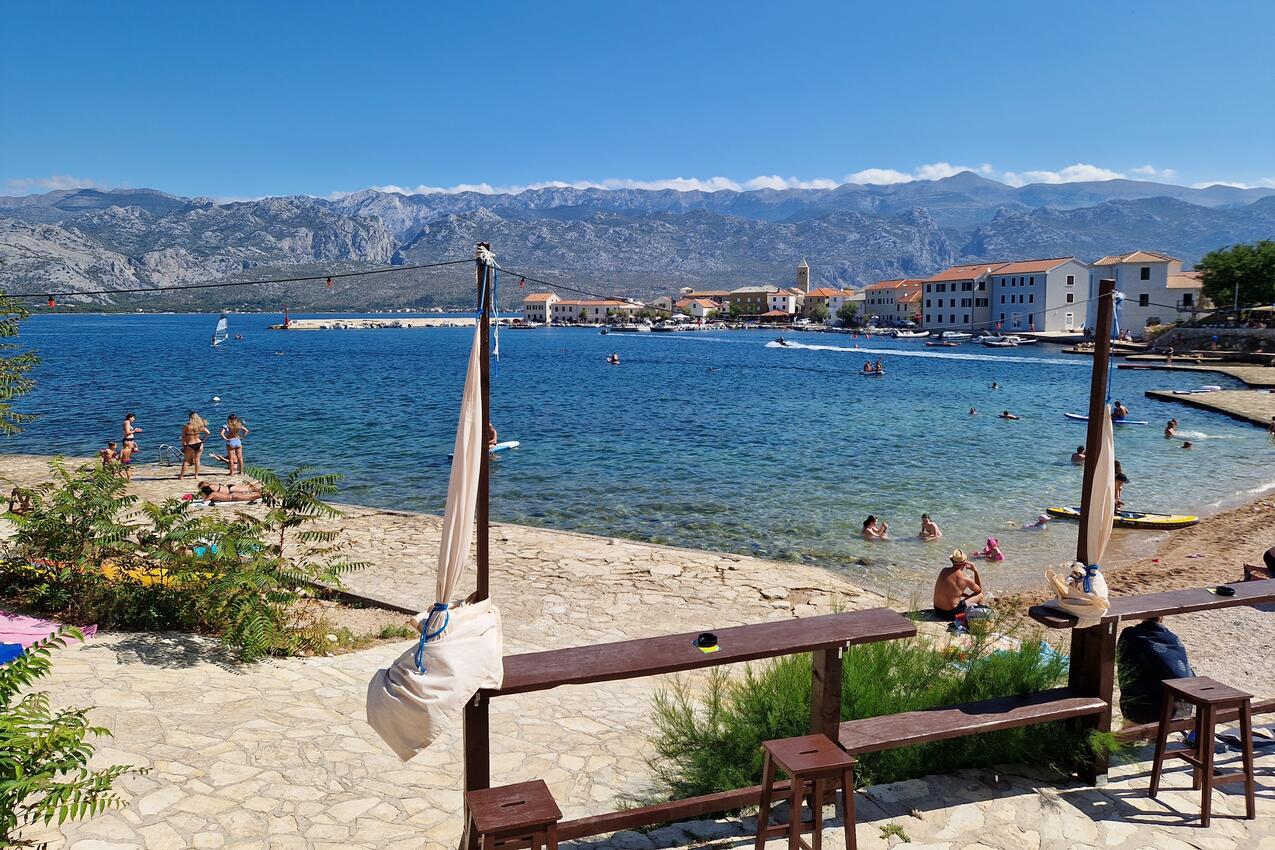 La spiaggia più vicina - Appartamenti accanto al mare Vinjerac, Zara - Zadar