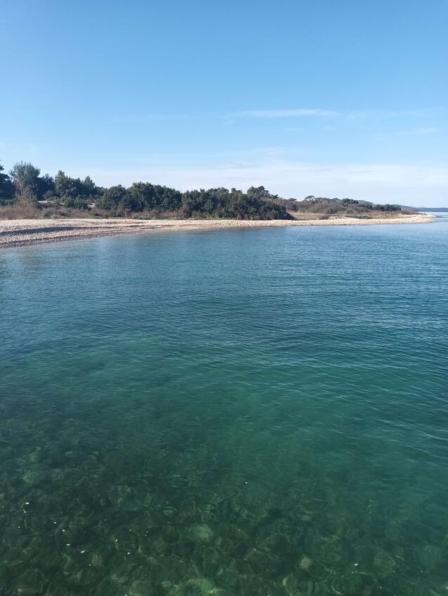 Nejbližší pláž - Apartmány u moře Zadar
