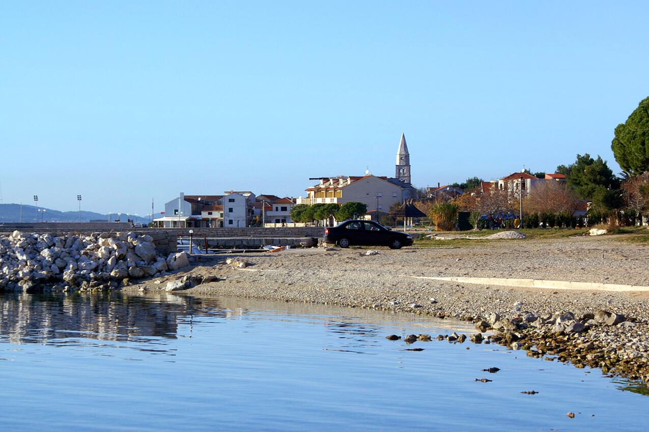 Nächster Strand - Ferienwohnungen am Meer Turanj, Biograd
