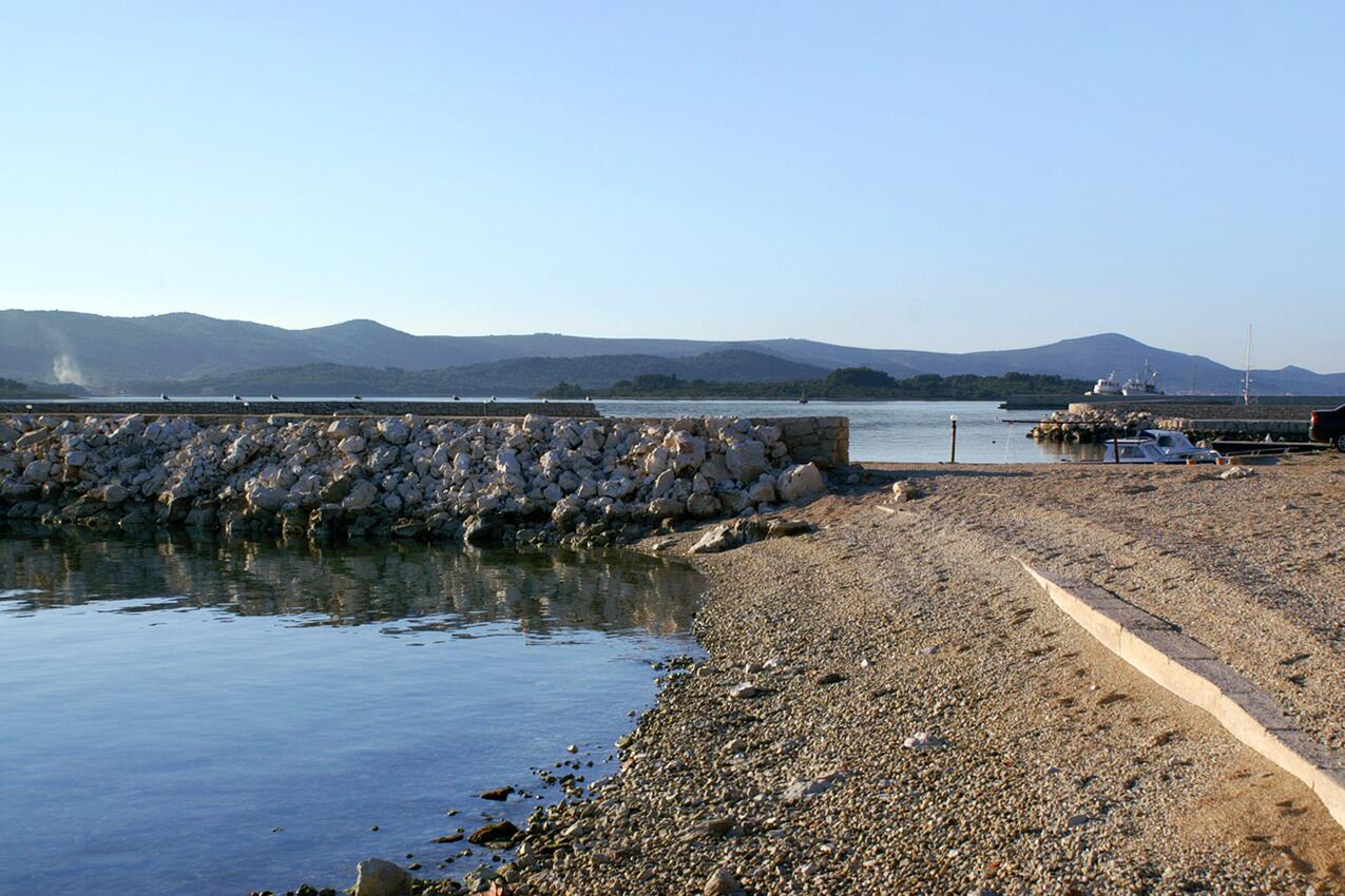 Nächster Strand - Ferienwohnungen am Meer Turanj, Biograd