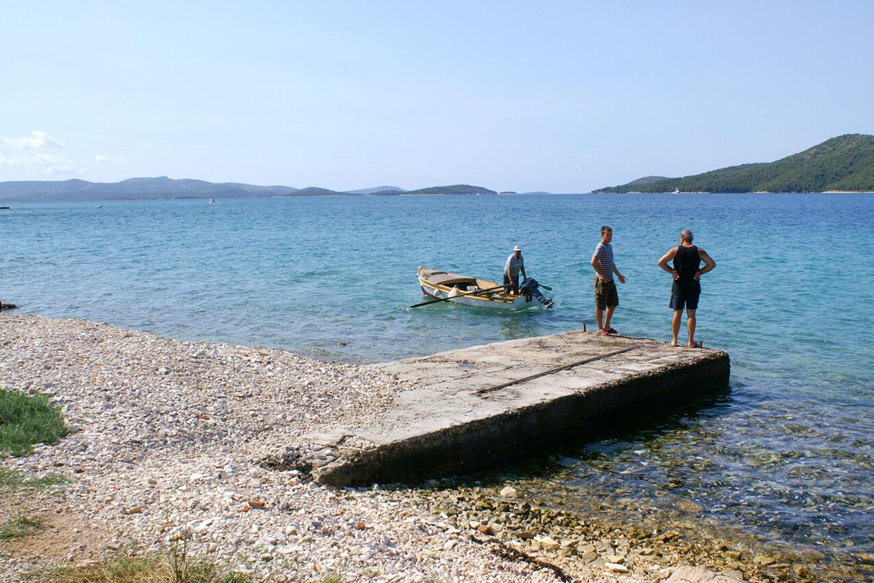 La spiaggia più vicina - Appartamenti con parcheggio Zablace, Sebenico - Šibenik