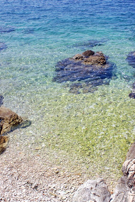 Nächster Strand - Ferienwohnungen mit Parkplatz Bilo, Primosten