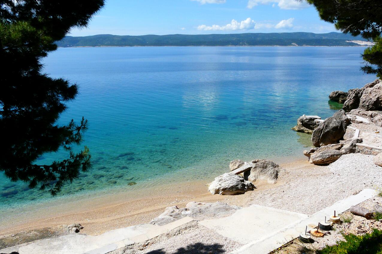 Nejbližší pláž - Apartmány u moře Mimice, Omiš
