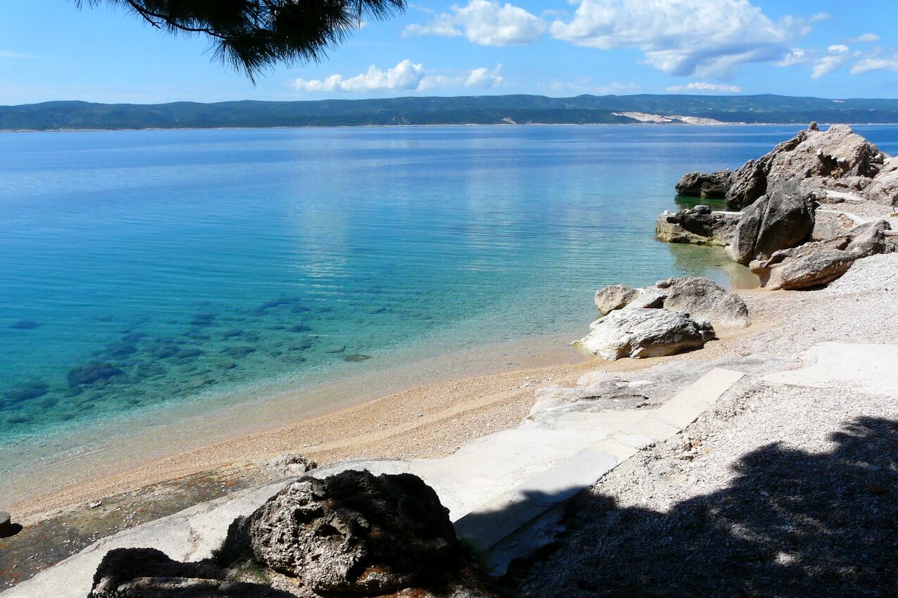 Nejbližší pláž - Apartmány u moře Mimice, Omiš