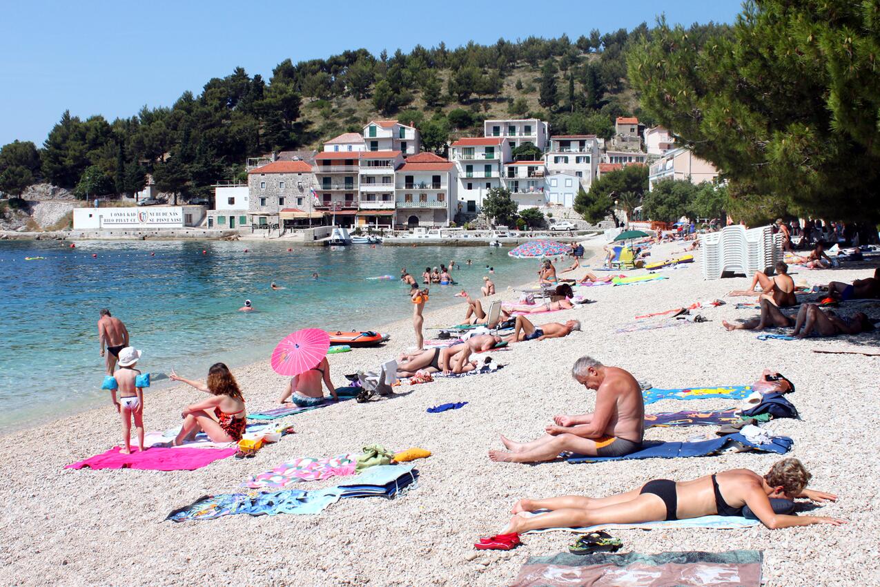 La spiaggia più vicina - Appartamenti accanto al mare Drvenik Donja vala, Macarsca - Makarska