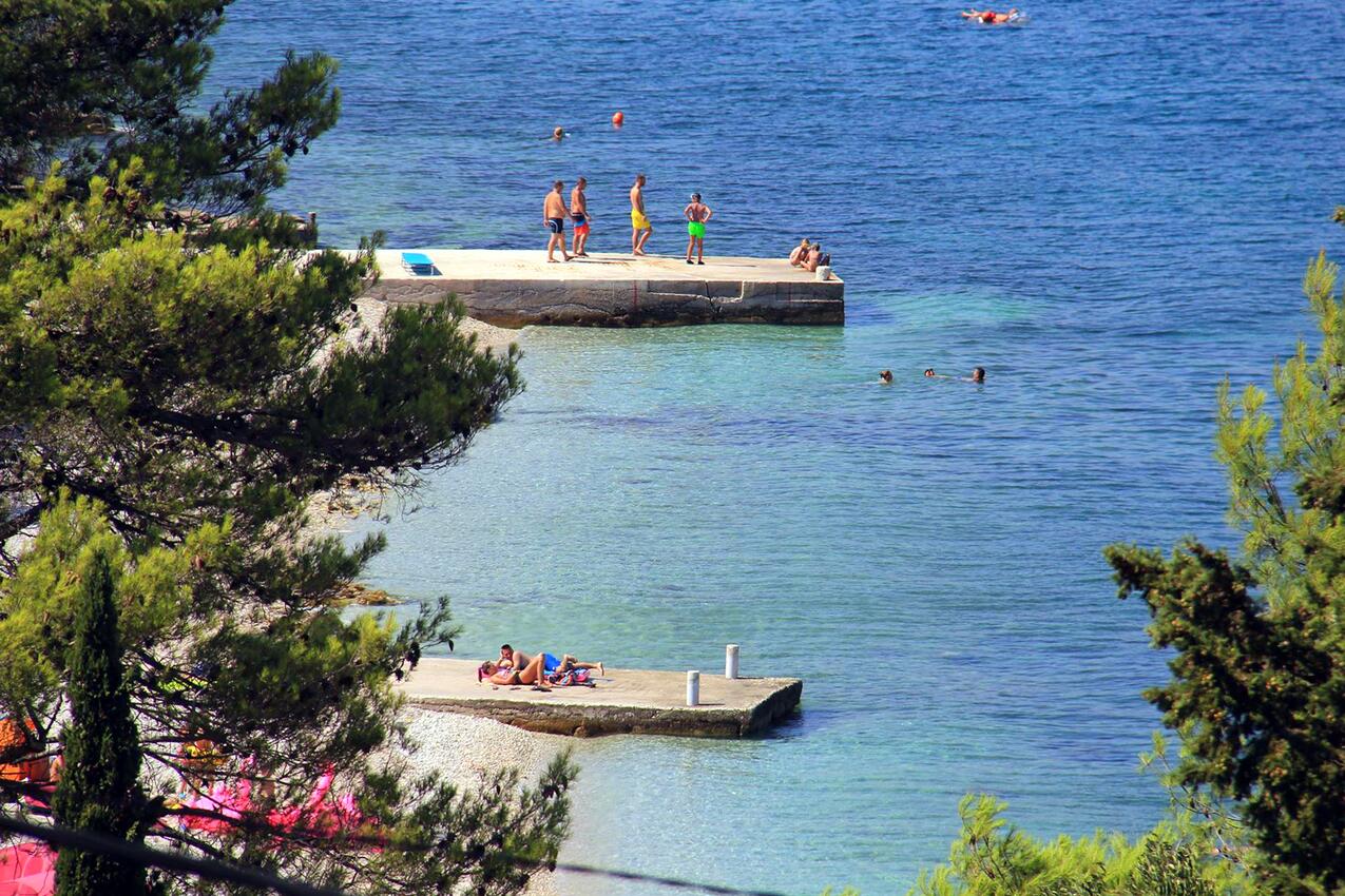 La spiaggia più vicina - Appartamenti con parcheggio Slatine, Bua - Čiovo
