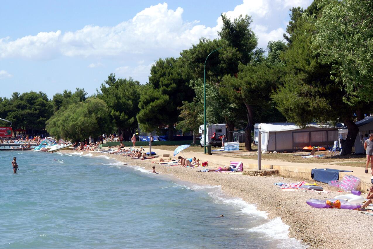 Nejbližší pláž - Apartmány s parkovištěm Vodice