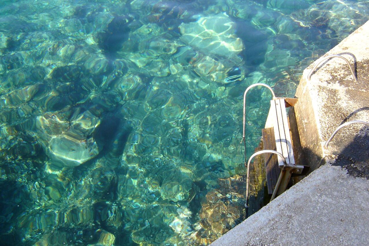 La spiaggia più vicina - Appartamenti accanto al mare Bilo, Capocesto - Primošten