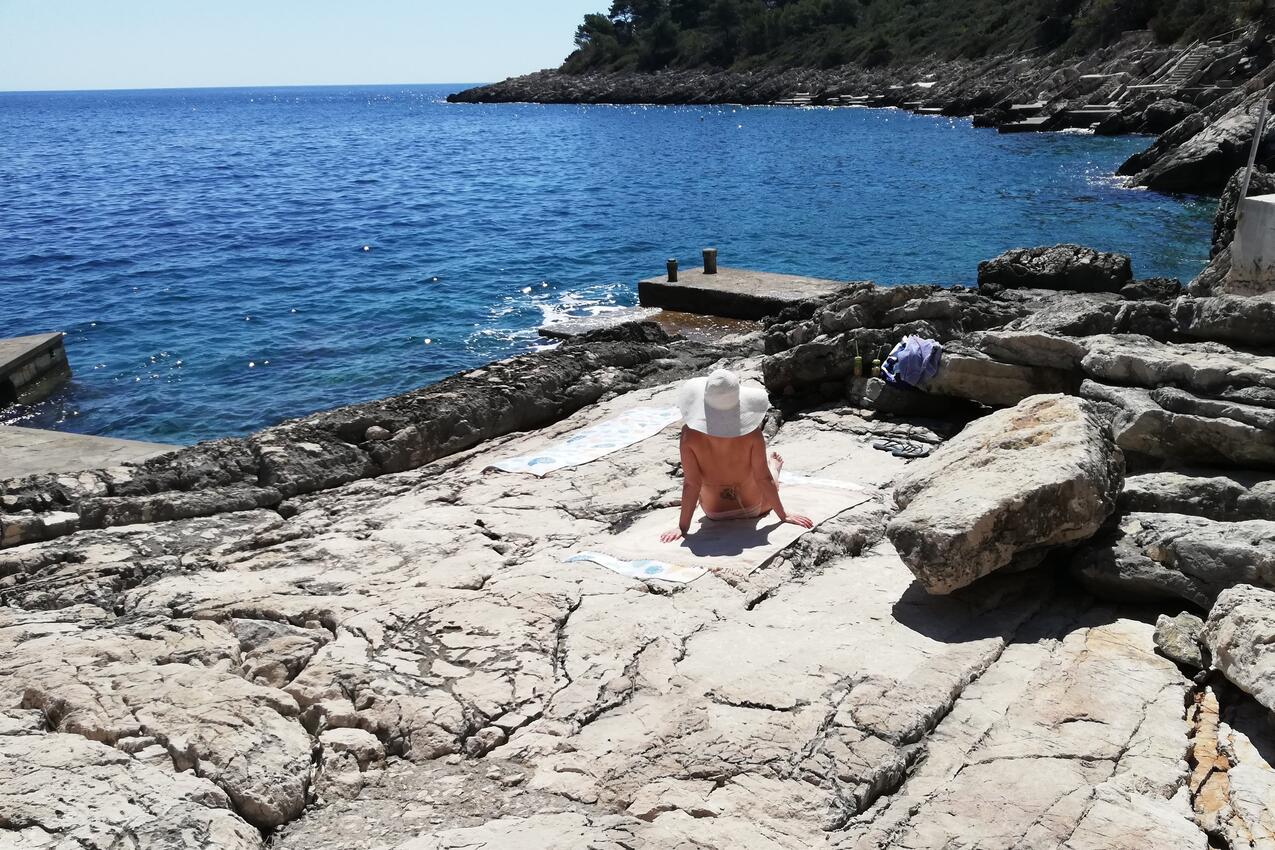 La spiaggia più vicina - Casa vacanze accanto al mare Prizba, Curzola - Korčula