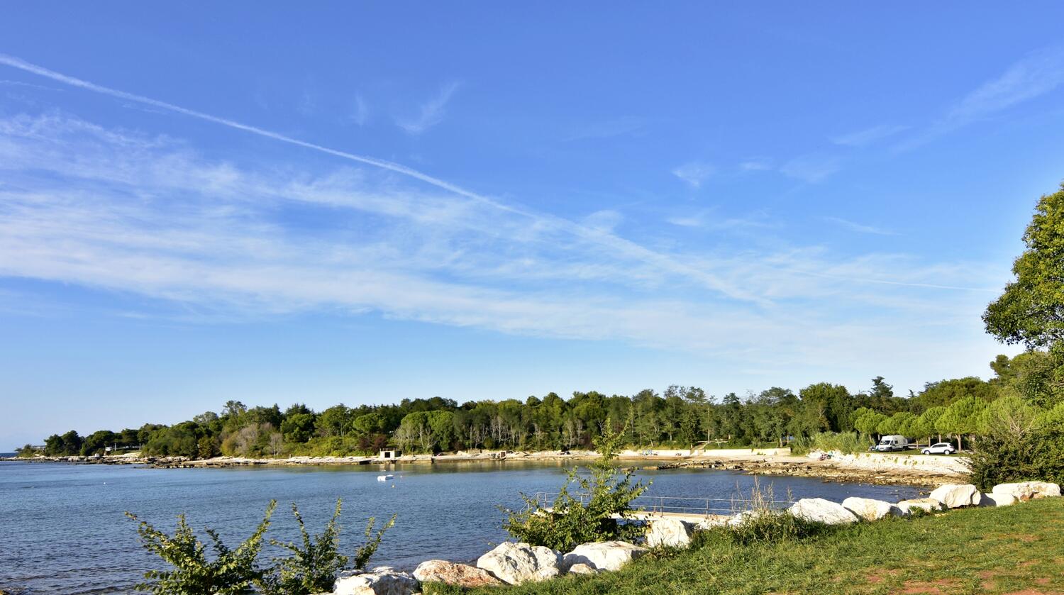 Najbliža plaža - Apartmani s parkingom Bašanija, Umag