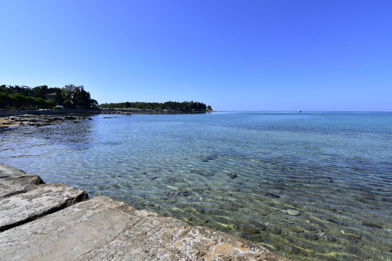 Najbliža plaža - Apartmani s parkingom Bašanija, Umag