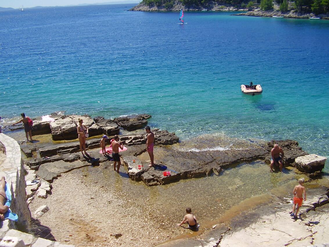 La spiaggia più vicina - Appartamenti con parcheggio Milna, Brazza - Brač