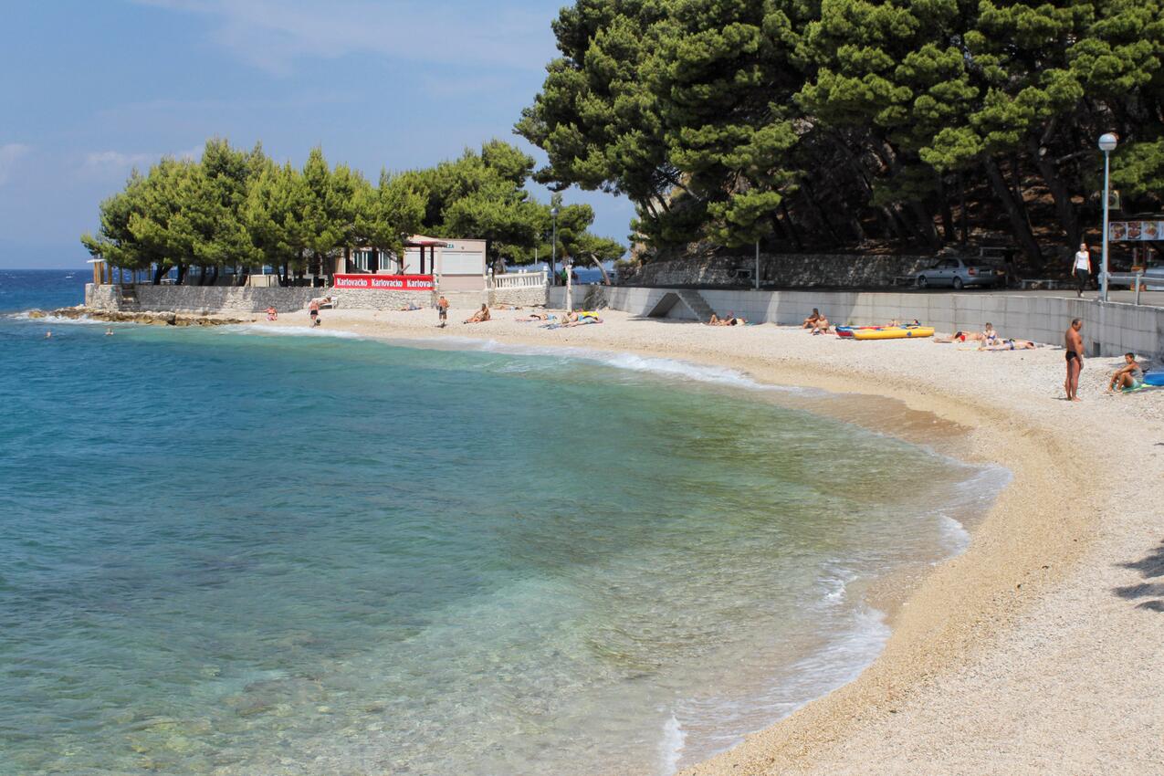 La spiaggia più vicina - Appartamenti e camere con parcheggio Podgora, Macarsca - Makarska