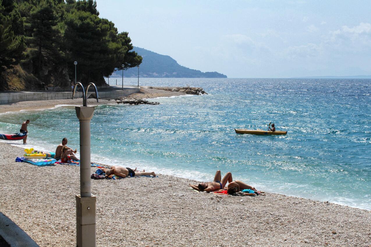 La spiaggia più vicina - Appartamenti e camere con parcheggio Podgora, Macarsca - Makarska