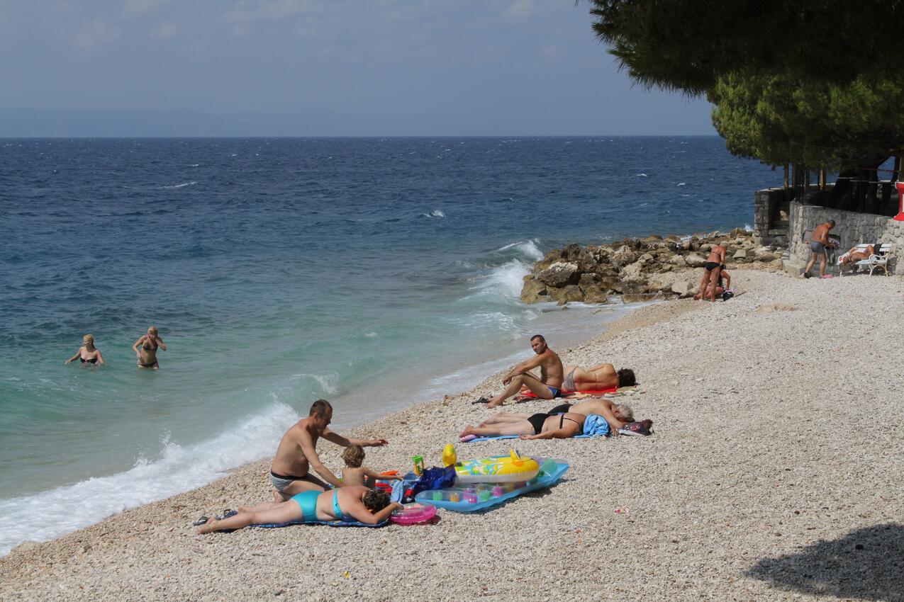La spiaggia più vicina - Appartamenti e camere con parcheggio Podgora, Macarsca - Makarska