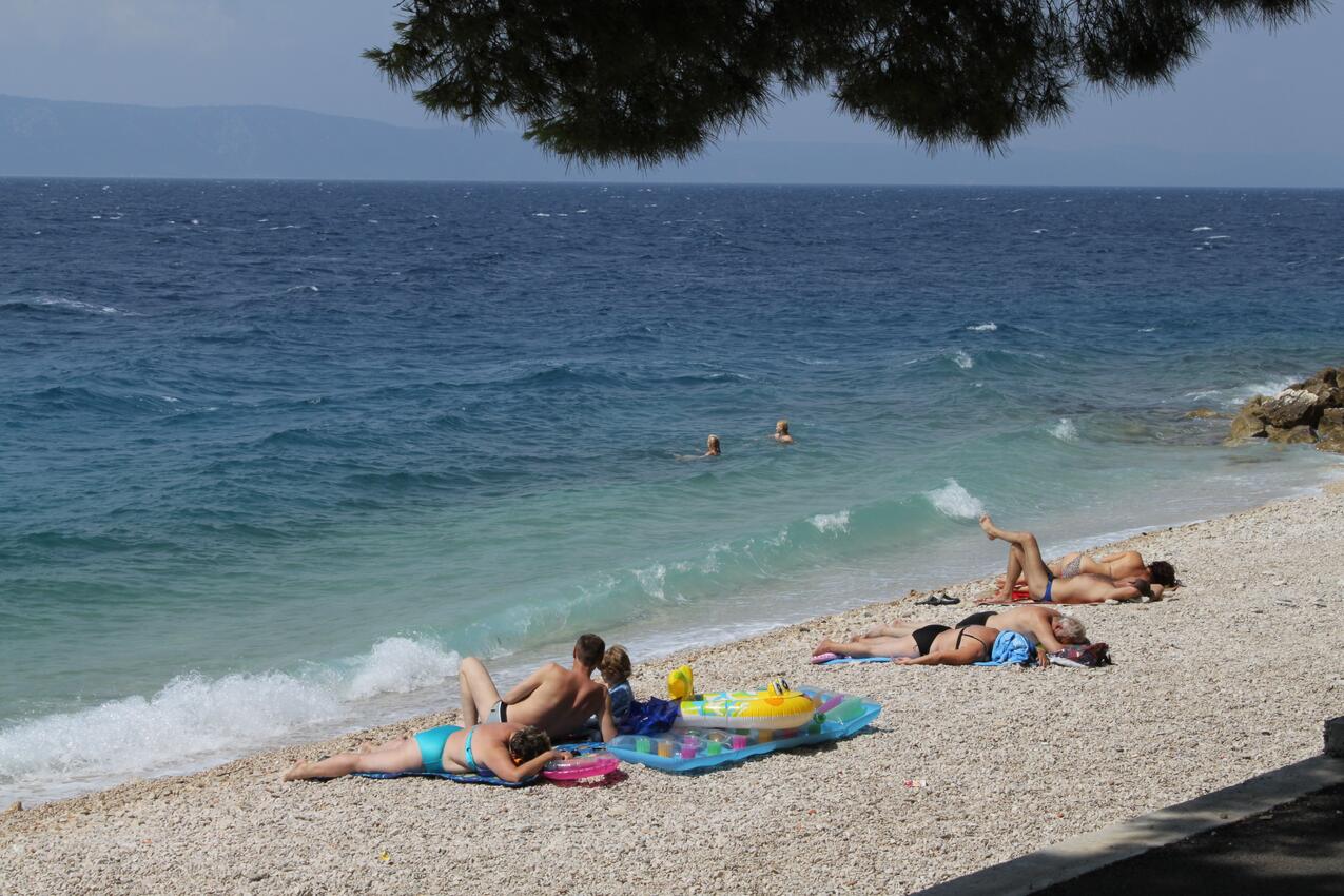 La spiaggia più vicina - Appartamenti e camere con parcheggio Podgora, Macarsca - Makarska
