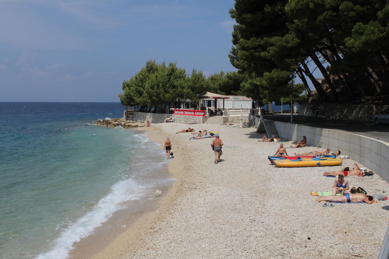 La spiaggia più vicina - Appartamenti e camere con parcheggio Podgora, Macarsca - Makarska