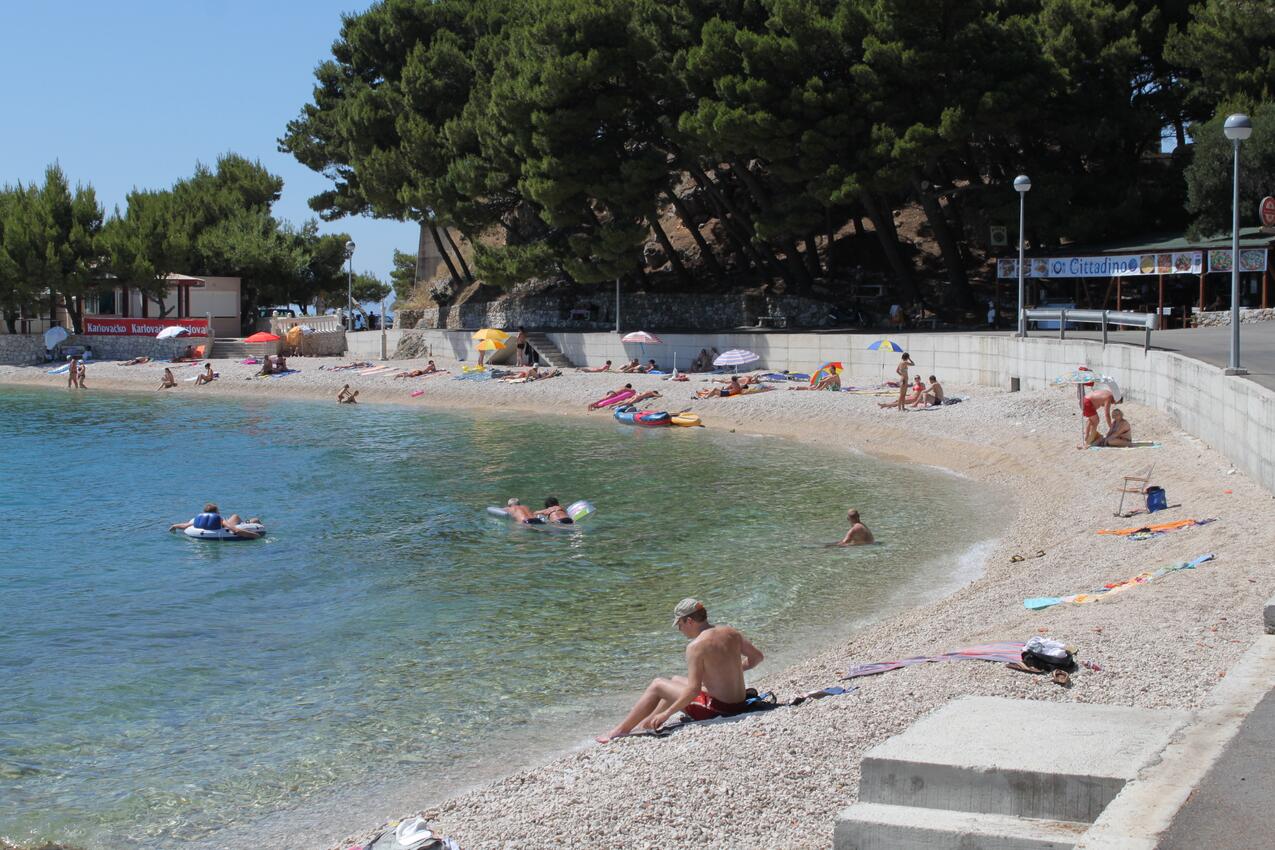 La spiaggia più vicina - Appartamenti e camere con parcheggio Podgora, Macarsca - Makarska