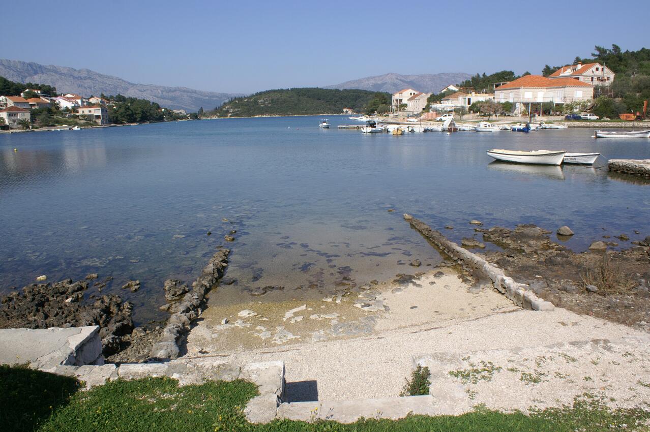 La spiaggia più vicina - Casa vacanze accanto al mare Lombarda - Lumbarda, Curzola - Korčula