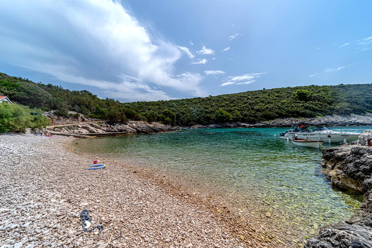 Nächster Strand - Haus am Meer für Familien mit Kindern Bucht Rasohatica, Korcula