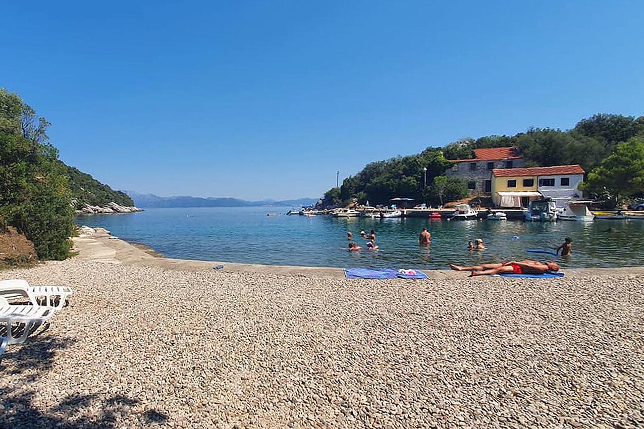La spiaggia più vicina - Appartamenti accanto al mare Baia Osobjava, Sabbioncello - Pelješac