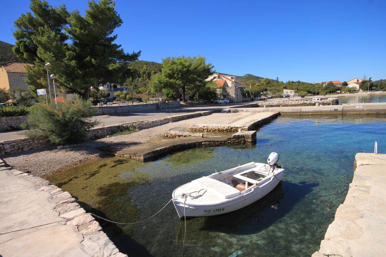 Nächster Strand - Ferienwohnungen am Meer Kneza, Korcula